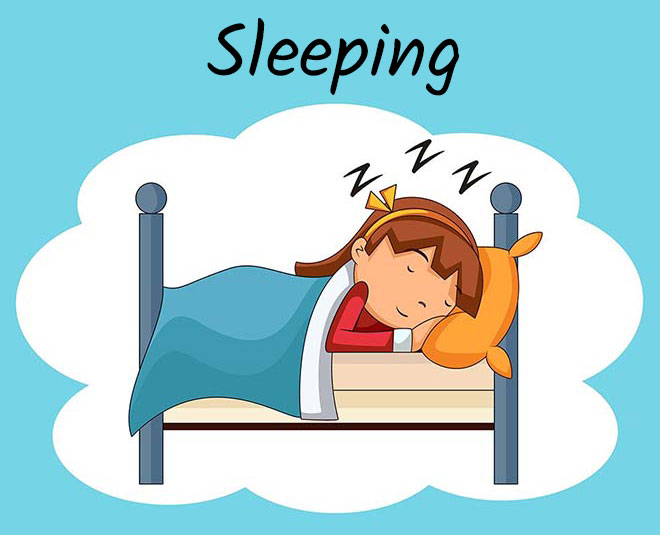 भरपूर नींद लें, स्ट्रेस से बचें sleeping image